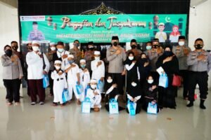 Berkah, Kapolres Pelabuhan Tanjung Perak Surabaya Santuni Puluhan Anak Yatim