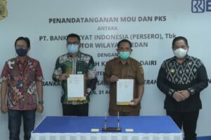 Tingkatkan Layanan RSUD, Pemkab Dairi Gandeng Bank BRI