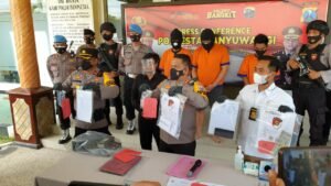 Polresta Banyuwangi Bongkar Pembuatan Test Rapid Antigen Palsu