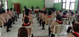 Bintara Otsus Kodim 0822 Ikuti Pembinaan Pramuka pada Pemberlakuan PTM