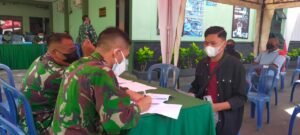 Kodim 0822 Bondowoso Gencarkan Ribuan  Vaksinasi Tahap Dua