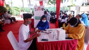 Polres Bondowoso Gelar Vaksinasi Merdeka Kepada Ratusan Santri Ponpes Nurut Taqwa