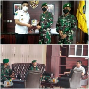 Danbrigif 26/GP Kodam XIII Kauari, Pererat Soliditas dan Silaturahmi dengan Bupati Kaimana