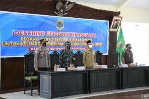 Forkopimda Bondowoso Launching Gerakan PEKASESAMA
