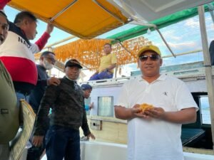 Bupati Aliong Mus, Tegaskan Pelaku Kapal Penangkapan Telur Ikan Jangan Beroprasi di Perairan Taliabu