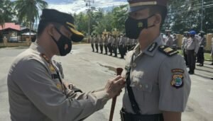 Kapolres Kaimana I Ketut Widiarta, Pimpin Upacara Pengukuhan Kabag Ops yang Baru