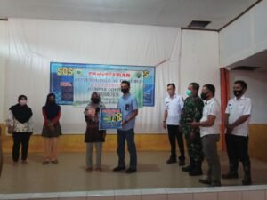 Camat Botolinggo  bersama TNI-Polri Gelar Sosialisasi Pilkades Serentak 2021 dan Penyaluran BLT DD di Desa Sumber Canting