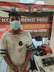 Resedivis Pelaku Curanmor Keok Ditangan Unit Reskrim Polsek Kenjeran