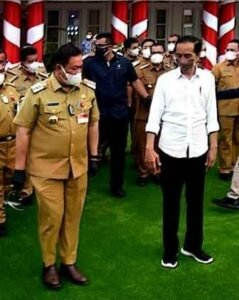 Bertemu Presiden RI, Bupati Eddy Berutu Undang Jokowi Kunjungi Dairi