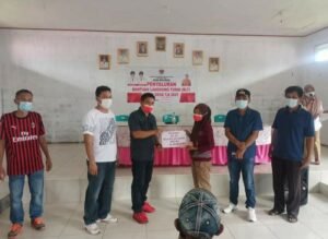 Pemdes Molinow Salurkan BLT-DD Tahun 2021 Kepada 39 KPM