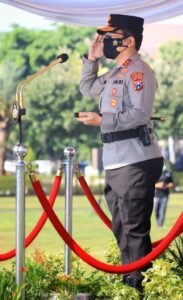 Kapolda Jatim Pimpin Apel Gelar Pasukan Operasi Patuh Semeru 2021, Ada Empat Poin Sasaran Utama