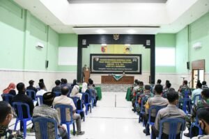 Kodim 0822 Gelar Pembinaan Komsos Cegah Tangkal Radikalisme dan Separatisme Semester II TA. 2021