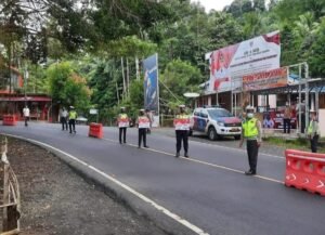 Polres Minsel Dirikan Tujuh Pos Penyekatan, Minta Warga Rayakan Pengucapan Terapkan Prokes Ketat