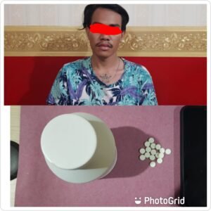 Polsek Tegalsari Surabaya Gagalkan 1.000 Butir Pil Koplo Siap Edar
