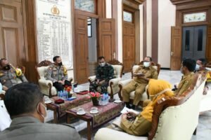 Dandim 0822 dan Kapolres Bondowoso Pimpin Rakor Cluster Baru PTM