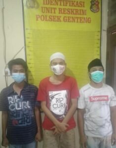Tiga Pelaku Pencurian Kabel Telkomsel di Surabaya Dibekuk Polsek Genteng