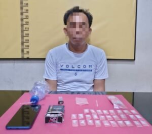 Resnarkoba Polres Kampar Tangkap Pengedar Narkoba dengan 28 Paket Shabu Siap Edar