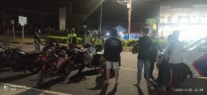 Cegah Kegiatan Balap Liar 78 Unit Kendaraan Terjaring Rasia Oprasi Patuh