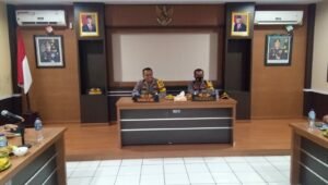 Kapolres Bitung Matangkan Persiapan Kunjungan Tim Mabes Polri