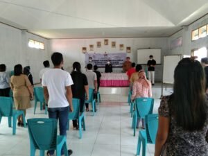 Sosialisasi Pendidikan Partisipasi Pemilih di Desa Molinow