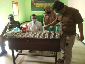 Waspada Narkotika, Kodim 0822 Bondowoso Sidak Tes Urine Prajurit