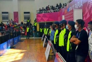 Ratusan TNI-Polri Amankan Pertandingan Cabor Tinju PON XX Papua