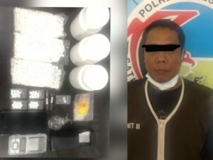 Akibat Edarkan Sabu dan Pil Koplo, Pria Ini Tak Berkutik Saat Ditangkap Polisi