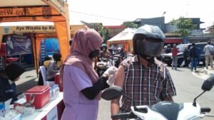Kota Apel Batu Laksanakan Vaksinasi Drive Thru, Sasar Para Pengemudi dan Wisatawan