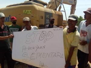 Tiga Tahun Tak Jelas, Proyek Normalisasi Kali Kemuning Diblokir Warga