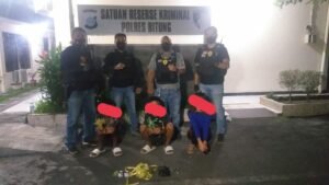 Anak Dibawah Umur, Pelaku Pembuat dan Pengguna Pana Wayer Diamankan Team Tarsius Presisi