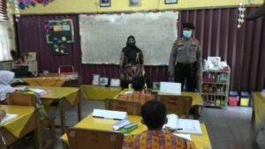 Polsek Bukit Raya Terus Lakukan Operasi Yustisi Pemburu Teking Covid-19 Dalam Proses BTM