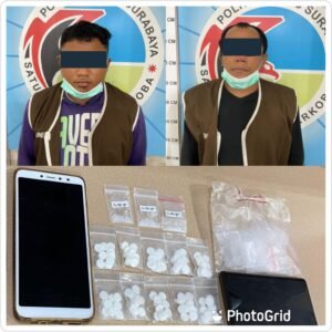 Gagal Saat Akan Transaksi Sabu, Dua Pria di Surabaya Keburu Ditangkap Polisi