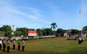 Sukseskan Vaksinasi Target 20.000 Peserta di Way Kanan, Wakapolres Ajak Semua Pihak Ikut Berperan