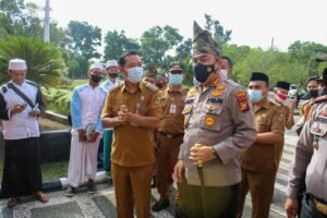 Kapolresta Pekanbaru Jalin Silaturahmi bersama Para Tokoh Masyarakat di Kec. Rumbai dan Rumbai Barat