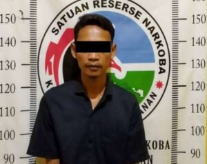 Seorang Pemuda Asal Kali Papan, Diduga Pakai Sabu Berhasil Diamankan Satresnarkoba Polres Waykanan