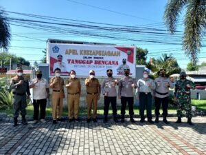 Walikota Bitung Pimpin Apel Kesiapsiagaan Tanggap Bencana Kota Bitung Tahun 2021