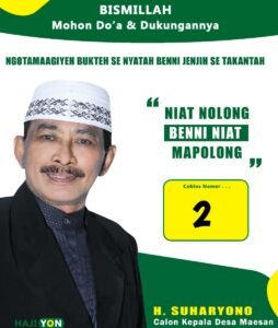 Potret Tapak Tilas Cakades Maesan Untuk Kemakmuran Masyarakat 6 Tahun Kedepan