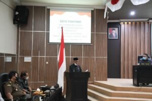 Dandim 0822 Hadiri Rapat Paripurna 6 Enam Reperda Propemperda Tahun 2021