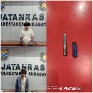 Dua Resedivis Pelaku Pencurian Kendaran Bermotor Diringkus Satreskrim Polrestabes Surabaya