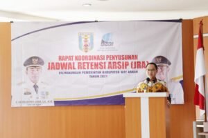 Sekda Saipul Pimpin Rapat Koordinasi Penyusunan JRA di Ruang Rapat Utama Pemkab Way Kanan