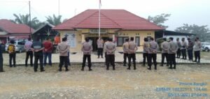 Kapolres Merangin Tegaskan Agar Tidak Pamer Harta Saat Kunjungan ke Kapolsek Bangko