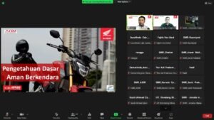 Webinar Safety Riding Astra Motor Kaltim 2 bersama PT. Sucofindo Samarinda dan Sangatta