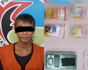 Nyambi Jual Sabu, Kuli Bangunan di Surabaya Ditangkap Polisi