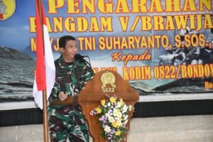 Pangdam V/Brawijaya Kunker ke Kodim 0822 Bondowoso