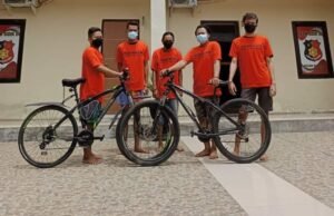 Polisi di Surabaya ‘Gulung’ Komplotan Spesialis Pelaku Pencurian Sepeda Onthel