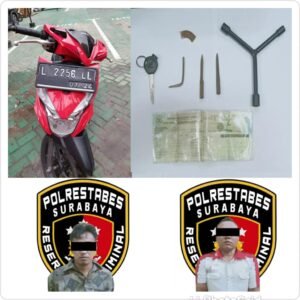 Dua Resedivis Pelaku Curanmor Kembali Diringkus Polisi