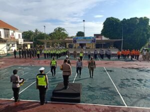 Jelang Natal dan Tahun Baru 2022, Polres Bondowoso Gelar Apel Operasi Zebra Semeru