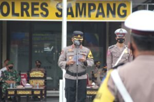 Apel Gelar Pasukan Operasi Zebra Semeru Tahun 2021, Dipimpin Waka Polres Sampang