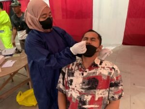 Polres Sampang, Tes Swab Antigen 100 Anggotanya Sebelum Laksanakan Pengamanan Pilkades di Pulau Kangean
