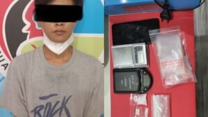 Kerap Meranjau Sabu, Seorang Pria di Sidoarjo Ditangkap Polisi